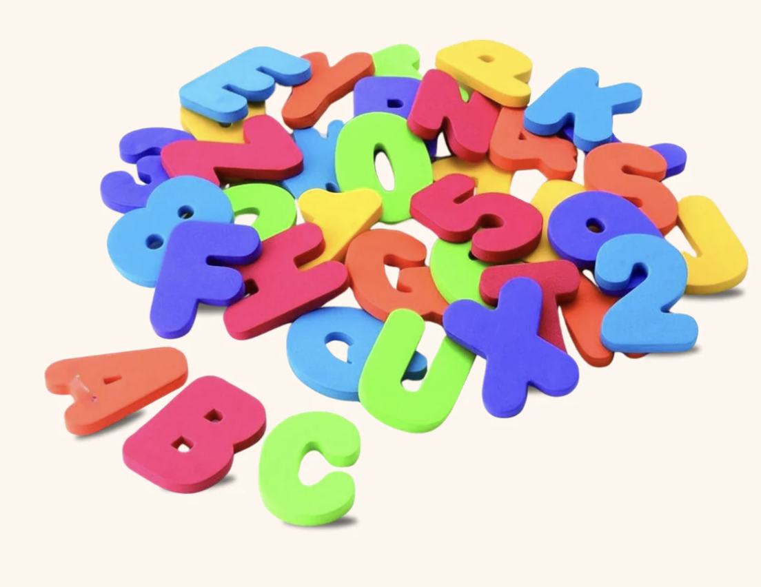 Toddla Bath Letters and Numbers